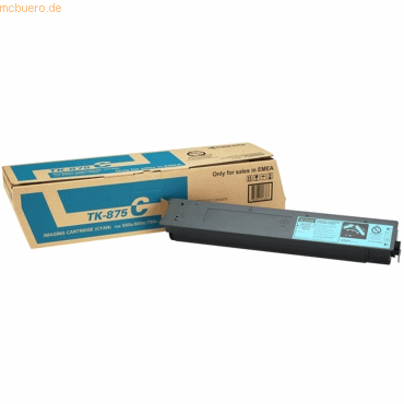 0632983016367 - Toner TK-875C cyan ca 31800 Seiten