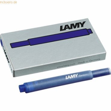 Lamy Großraumtintenpatrone T10 blau VE=5 Stück