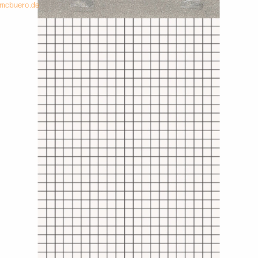 4006144274518 - 10 x Notizblock ohne Deckblatt A4 50 Blatt 70 g qm kariert