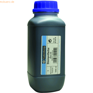 4006677201036 - Stempelfarbe ohne Öl 1l blau