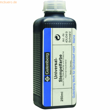 4006677213350 - Stempelfarbe Universal 250ml schwarz