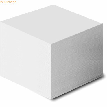 4006677240400 - Notizzettel für Zettelbox 10x10cm VE=500 Stück weiß