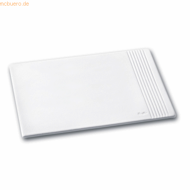 4006677375379 - Mousepad La Linea Leder weiß