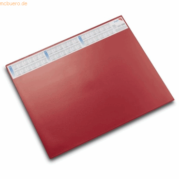 Läufer Schreibunterlage Durella DS 52x65 cm rot