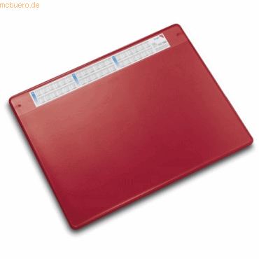 4006677476540 - Schreibunterlage Durella Soft 65 x 50 cm (B x H) mit Folienauflage Kunststoff rot