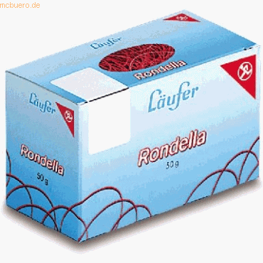 4006677503451 - Läufer Gummiring Rondella 50345 Nr6 40mm 50g rot 4006677503451 50 Gramm