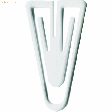 4001782203197 - Büroklammern Plastiklips 21mm VE=100 Stück weiß 4001782203197 - Büroklammern Plastiklips 21mm VE=100 Stück weiß