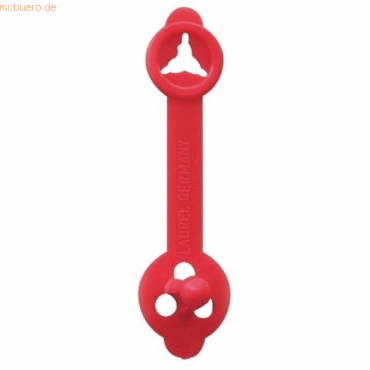 4001782114486 - Briefknopf Alpha 23mm VE=1000 Stück rot