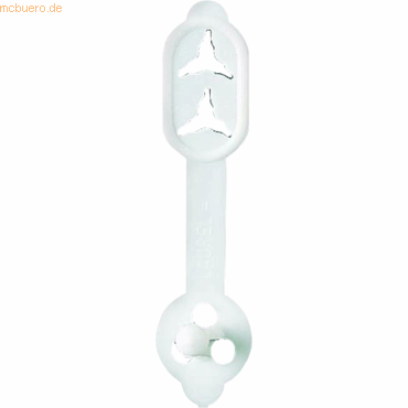 4001782122238 - Briefknopf Duo 38mm VE=100 Stück weiß 4001782122238 - Briefknopf Duo 38mm VE=100 Stück weiß