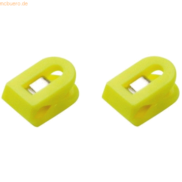 4001782219570 - Briefklemmer Multi Clip Pegy 10x25mm VE=100 Stück hellgelb