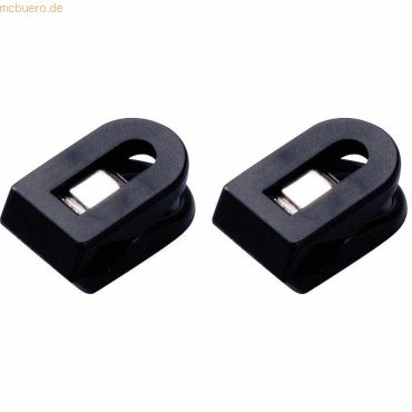 4001782248648 - 10 x Briefklemmer Multi Clip Liliput 15x25mm VE=8 Stück schwarz