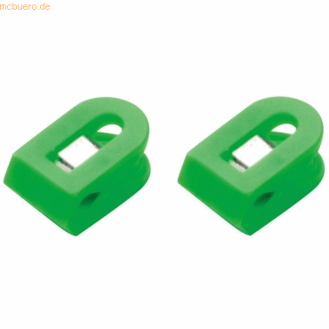 4001782248662 - 10 x Briefklemmer Multi Clip Liliput 15x25mm VE=8 Stück hellgrü