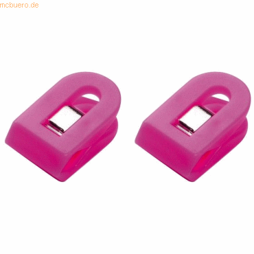 4001782248716 - 10 x Briefklemmer Multi Clip Liliput 15x25mm VE=8 Stück pink