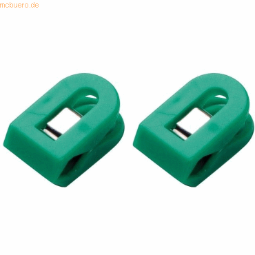 4001782248730 - 10 x Briefklemmer Multi Clip Liliput 15x25mm VE=8 Stück grün