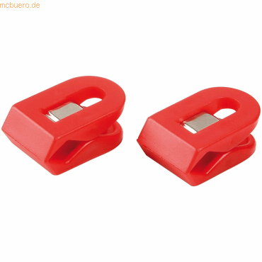 4001782200028 - 20 x Briefklemmer Multi Clip Liliput 15x25mm VE=4 Stück rot