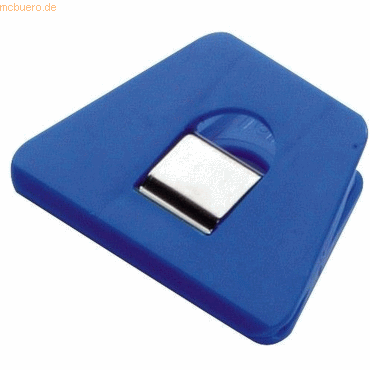 4001782249164 - 10 x Briefklemmer Multi Clip Signal 2 70x50mm VE=1 Stück blau