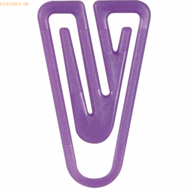 4001782322225 - Büroklammern LaurelClip 30mm VE=150 Stück violett 4001782322225 - Büroklammern LaurelClip 30mm VE=150 Stück violett