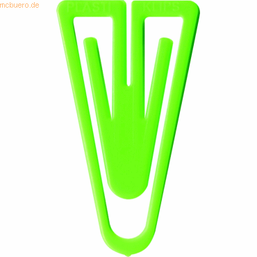 4001782153478 - Büroklammern Plastiklips 35mm VE=200 Stück hellgrün 4001782153478 - Büroklammern Plastiklips 35mm VE=200 Stück hellgrün