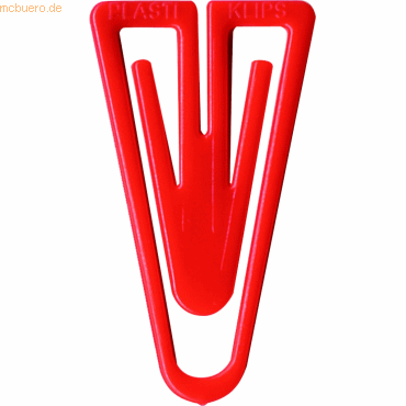 4001782153485 - Büroklammern Plastiklips 35mm VE=200 Stück rot 4001782153485 - Büroklammern Plastiklips 35mm VE=200 Stück rot