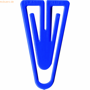 4001782153447 - Büroklammern Plastiklips 35mm VE=200 Stück blau 4001782153447 - Büroklammern Plastiklips 35mm VE=200 Stück blau