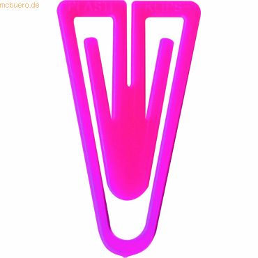 4001782153546 - Büroklammern Plastiklips 35mm VE=200 Stück pink 4001782153546 - Büroklammern Plastiklips 35mm VE=200 Stück pink