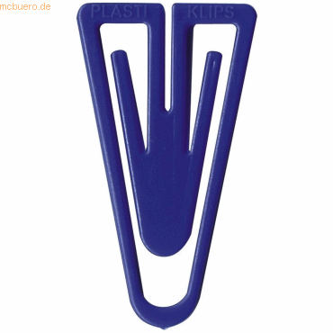 4001782205481 - Büroklammern Plastiklips 35mm VE=100 Stück blau 4001782205481 - Büroklammern Plastiklips 35mm VE=100 Stück blau