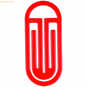4001782308144 - Büroklammern King Klips mit Bogen 50 62mm VE=1000 Stück rot 4001782308144 - Büroklammern King Klips mit Bogen 50 62mm VE=1000 Stück rot