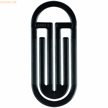 4001782328388 - Büroklammern King Klip mit Bogen 25 30mm VE=100 Stück schwarz 4001782328388 - Büroklammern King Klip mit Bogen 25 30mm VE=100 Stück schwarz