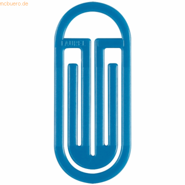 4001782213394 - Büroklammern King Klip mit Bogen 30mm VE=50 Stück blau 4001782213394 - Büroklammern King Klip mit Bogen 30mm VE=50 Stück blau