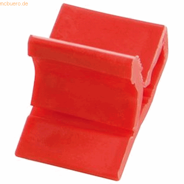 4001782218764 - Brief- oder Eckenklammer Zacko 2 12x18mm VE=100 Stück rot