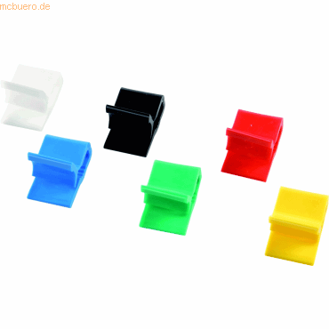 4001782233477 - Briefklemmer Zacko 15x22 mm VE=100 Stück Grundfarben sortiert