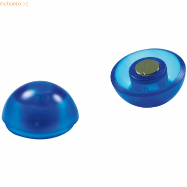 4001782322386 - 10 x Magnet Super Power Maxi 30mm VE=4 Stück kristallblau