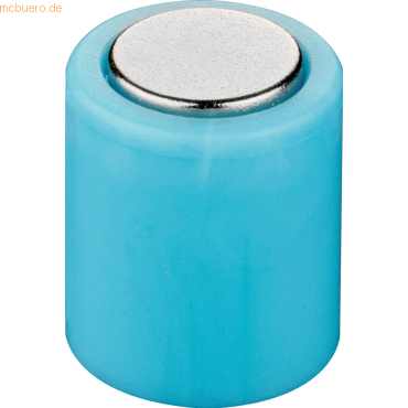 4001782329477 - Magnet Power Zylinder 14x19mm VE=30 Stück hellblau