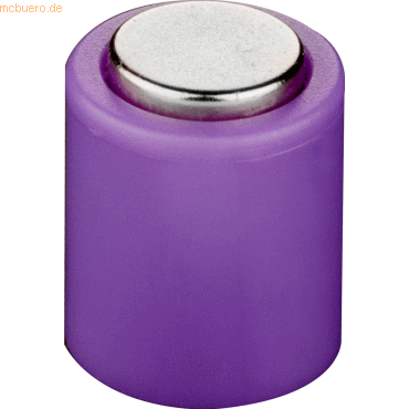 4001782329361 - Magnet Power Zylinder 14x19mm VE=50 Stück violett