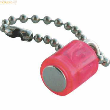 4001782252591 - Magnet Zylinder mit Kette 14x9mm bis 1900g VE=3 Stück kristallp