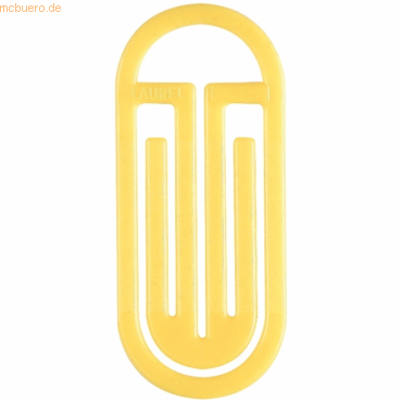 4001782217552 - Büroklammer Plastiklips Super 110mm gelb