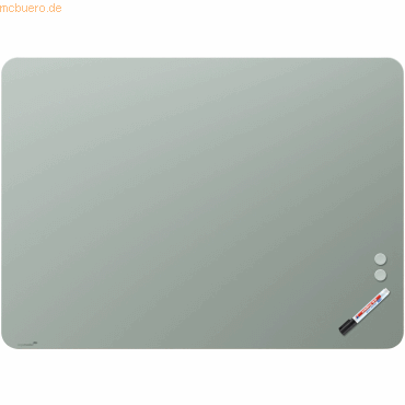 Legamaster Glasboard RC magnetisch 90x120cm Sage Green