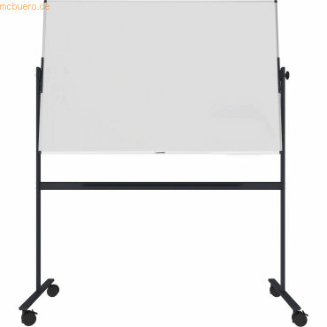 8713797105361 - Stativ-Drehtafel UNITE PLUS magnetisch drehbar um 360° B 1500 x T 126 x H 1000 mm emaillierter Keramikstahl weiß