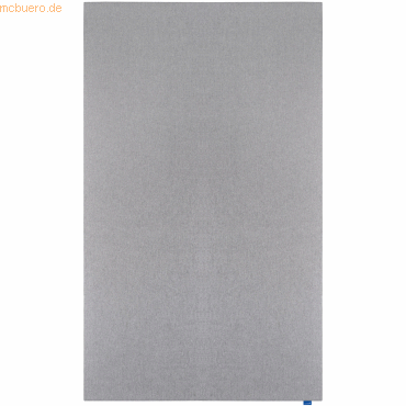 Legamaster Akustik-Pinboard Wall-Up 200x119,5cm quiet grey