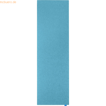 Legamaster Akustik-Pinboard Wall-Up 200x59,5cm marina blue