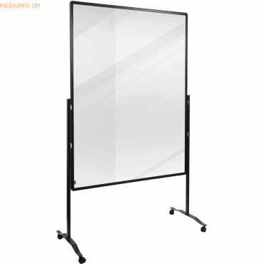 8713797097222 - Schutzscheibe Plexiglas Aluminium Premium Plus Transparent Schwarz 1000 x 5 x 1500 mm