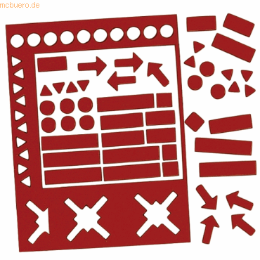 8713797031202 - Magnetsymbole sortiert 20mm rot 8713797031202 7-448202 8713797031202 - Magnetsymbole sortiert 20mm rot 8713797031202 7-448202
