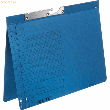 4002432304462 - Pendelhefter 2094 A4 250g Karton blau Amtsheftung 4002432304462 Leitz