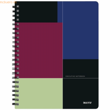 4002432112173 - LEITZ® Executive Collegeblock Get Organised DIN A4 liniert