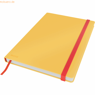 Leitz Notizbuch Cosy B5 fester Einband liniert gelb