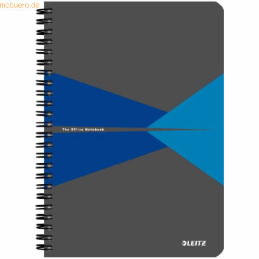 4002432112548 - Office Collegeblock A5 liniert spiralgebunden mit PP Einband Blau 4002432112548 - Office Collegeblock A5 liniert spiralgebunden mit PP Einband Blau