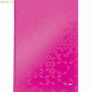 4002432399482 - Notizbuch WOW 4625-10-23 pink metallic A4 liniert 90g 80 Blatt 1