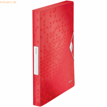 4002432135110 - 5 x Ablagebox Wow A4 PP 30mm rot