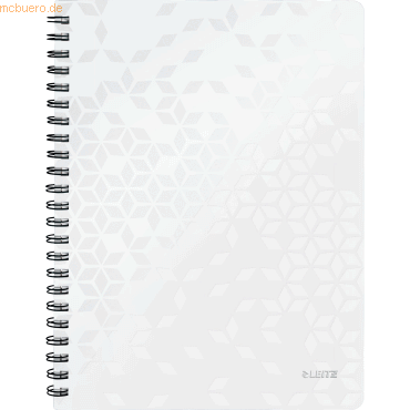 4002432121281 - Collegeblock 4637-00-01 WOW Muster liniert   liniert Rand beidseitig  A4 80g weiß 80 Blatt 4002432121281 Leitz