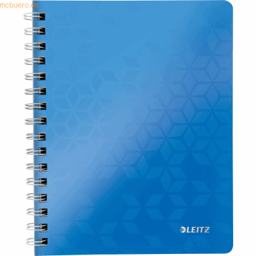 4002432107759 - WOW Collegeblock A5 liniert spiralgebunden mit PP-Einband Blau 4002432107759 - WOW Collegeblock A5 liniert spiralgebunden mit PP-Einband Blau